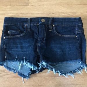 Super Soft and Stretchy Shorts with fringed edges